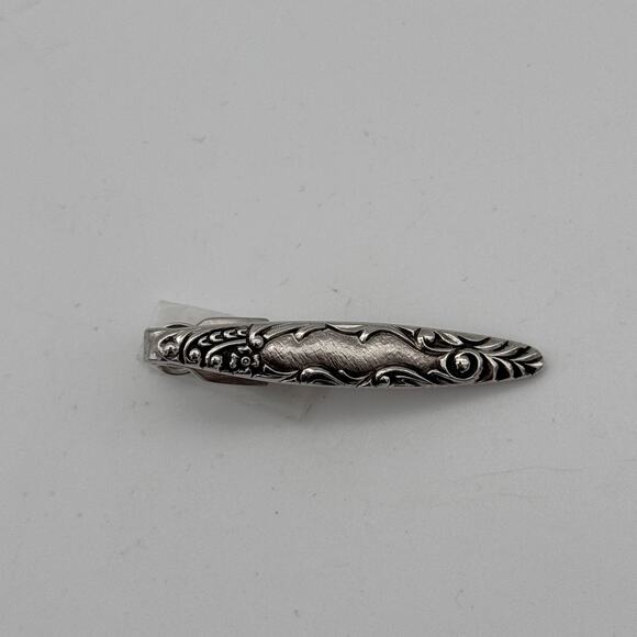 Sarah Coventry Other - Sarah Coventry Tie Clip One Size Silver Tone Vintage Engraved Western Scroll MCM